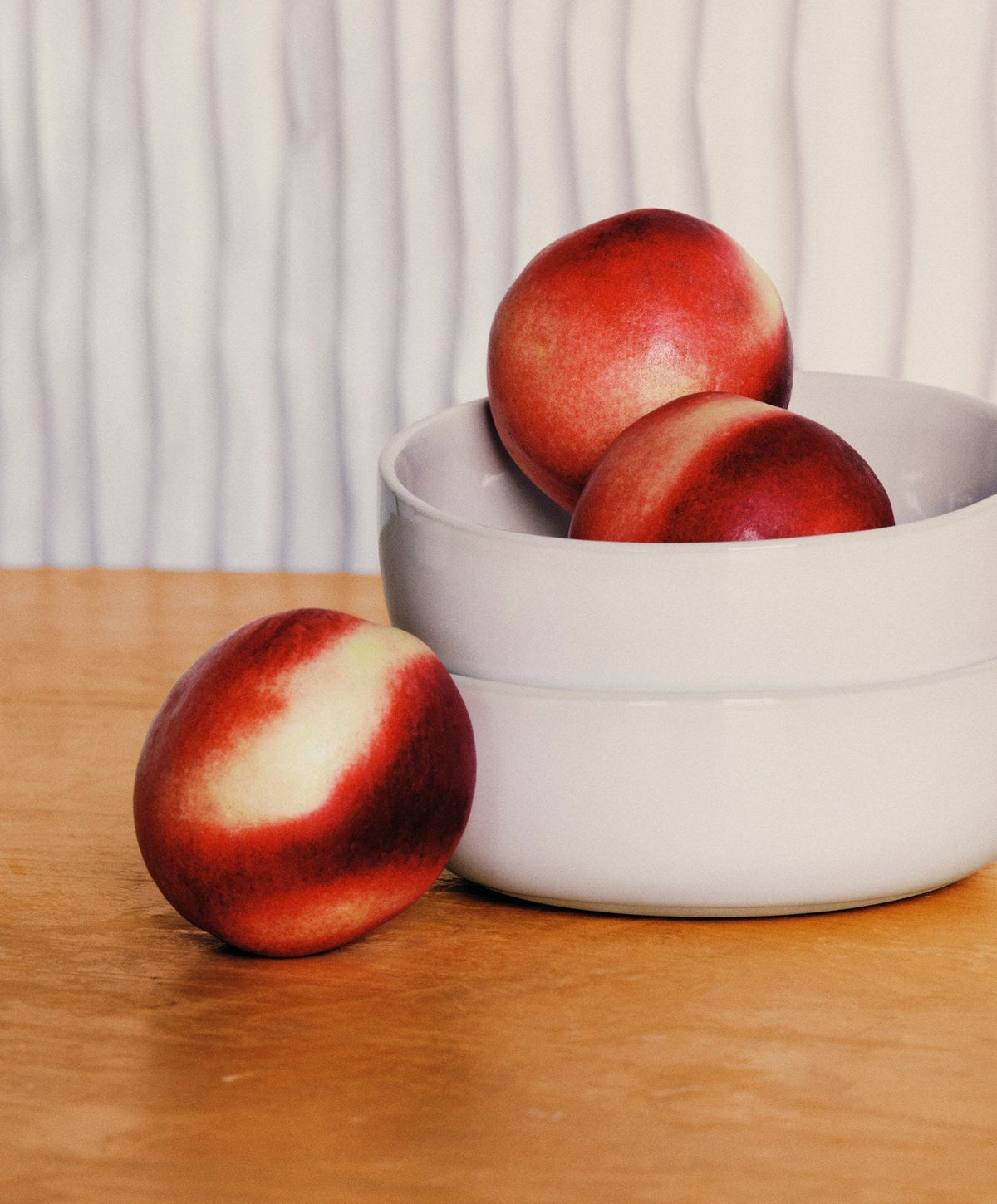 Cereal Bowls by Fable Home, shown in Pearl White.