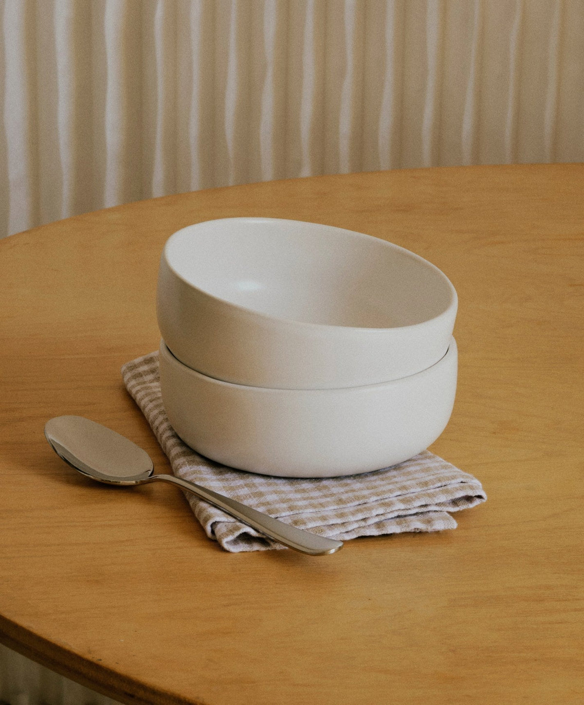 Cereal Bowls by Fable Home, shown in Cloud White.
