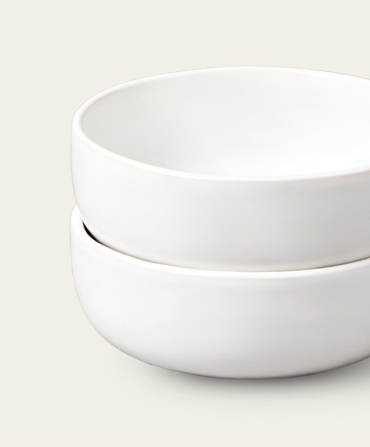 Cereal Bowls by Fable Home, shown in Cloud White.