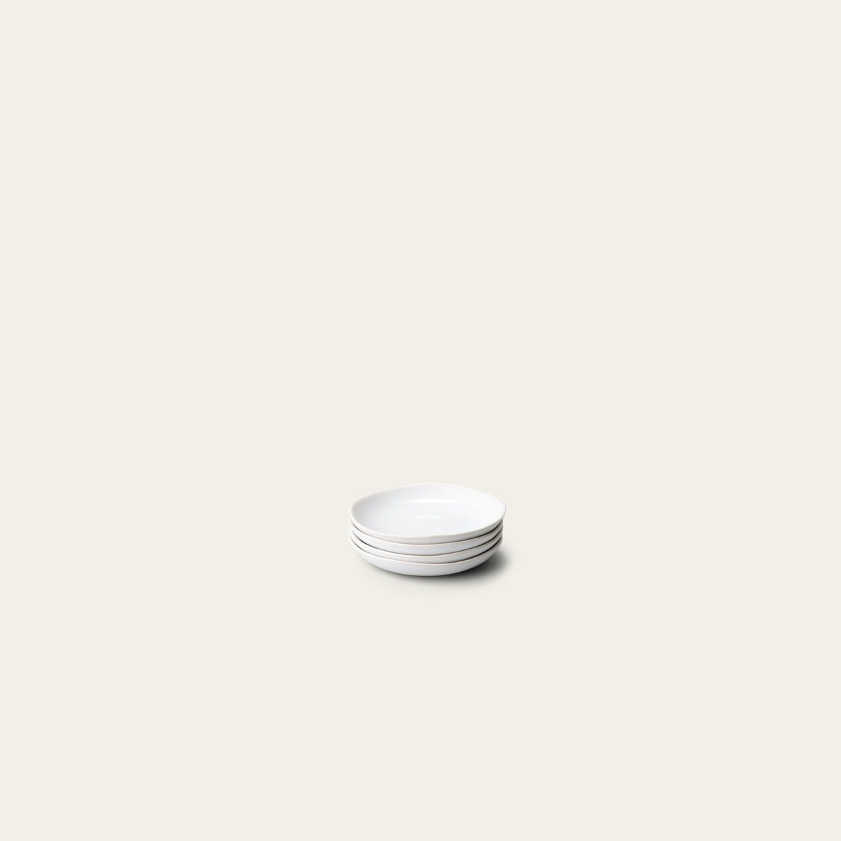 Little Plates by Fable Home, shown in Pearl White.