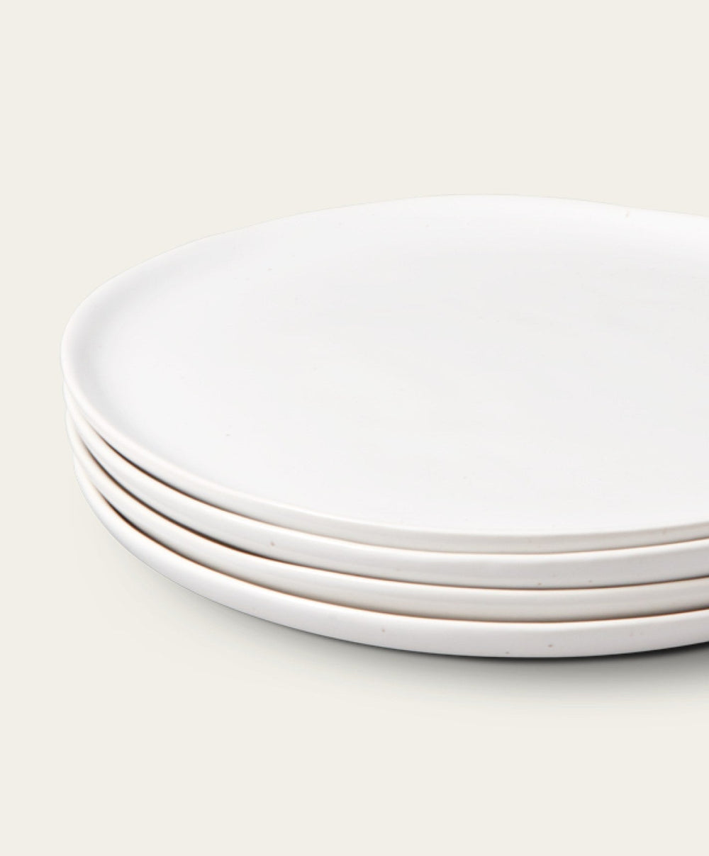Little Plates by Fable Home, shown in Speckled White.