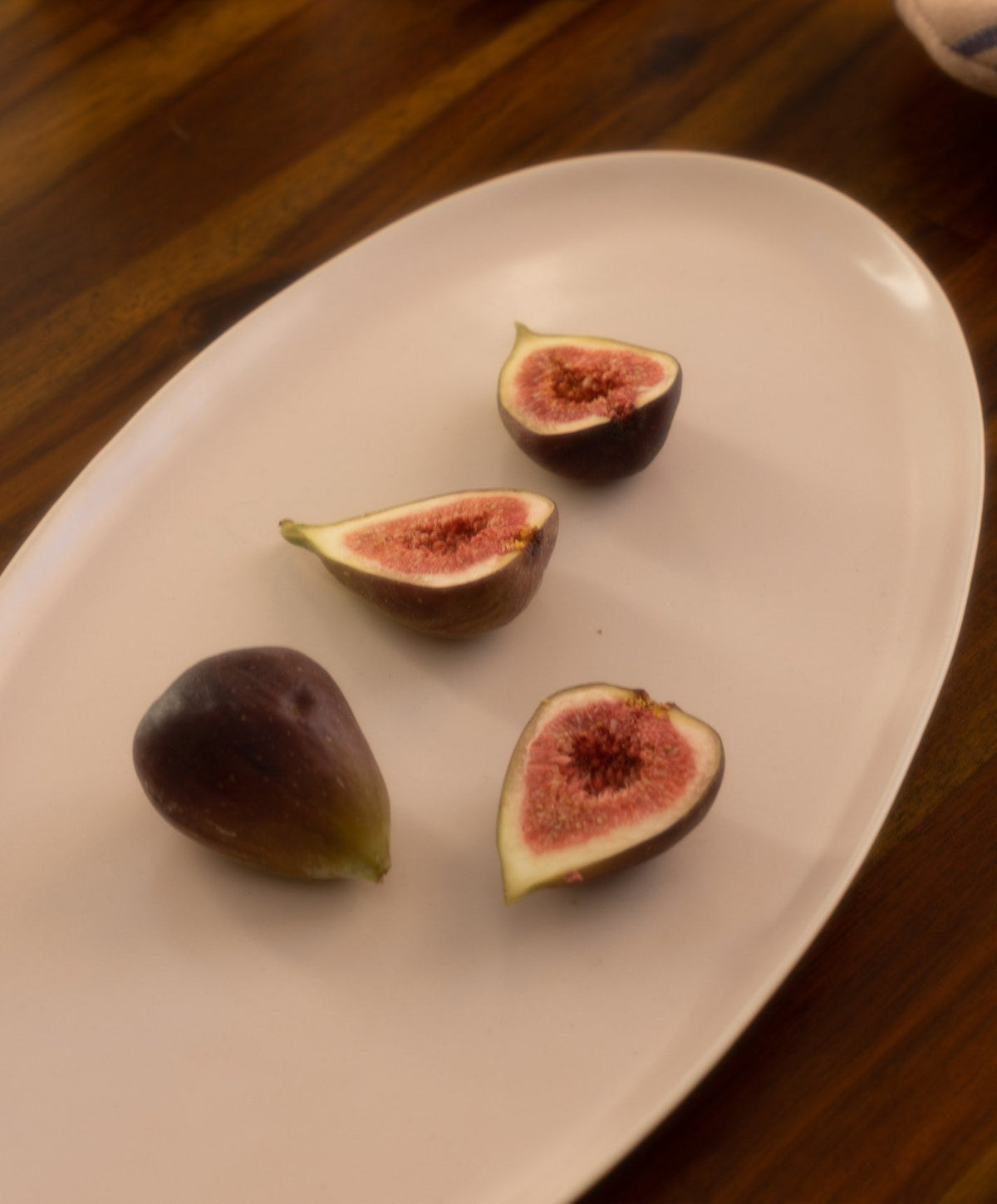 Oval Serving Platter by Fable Home, shown in Blush Pink.