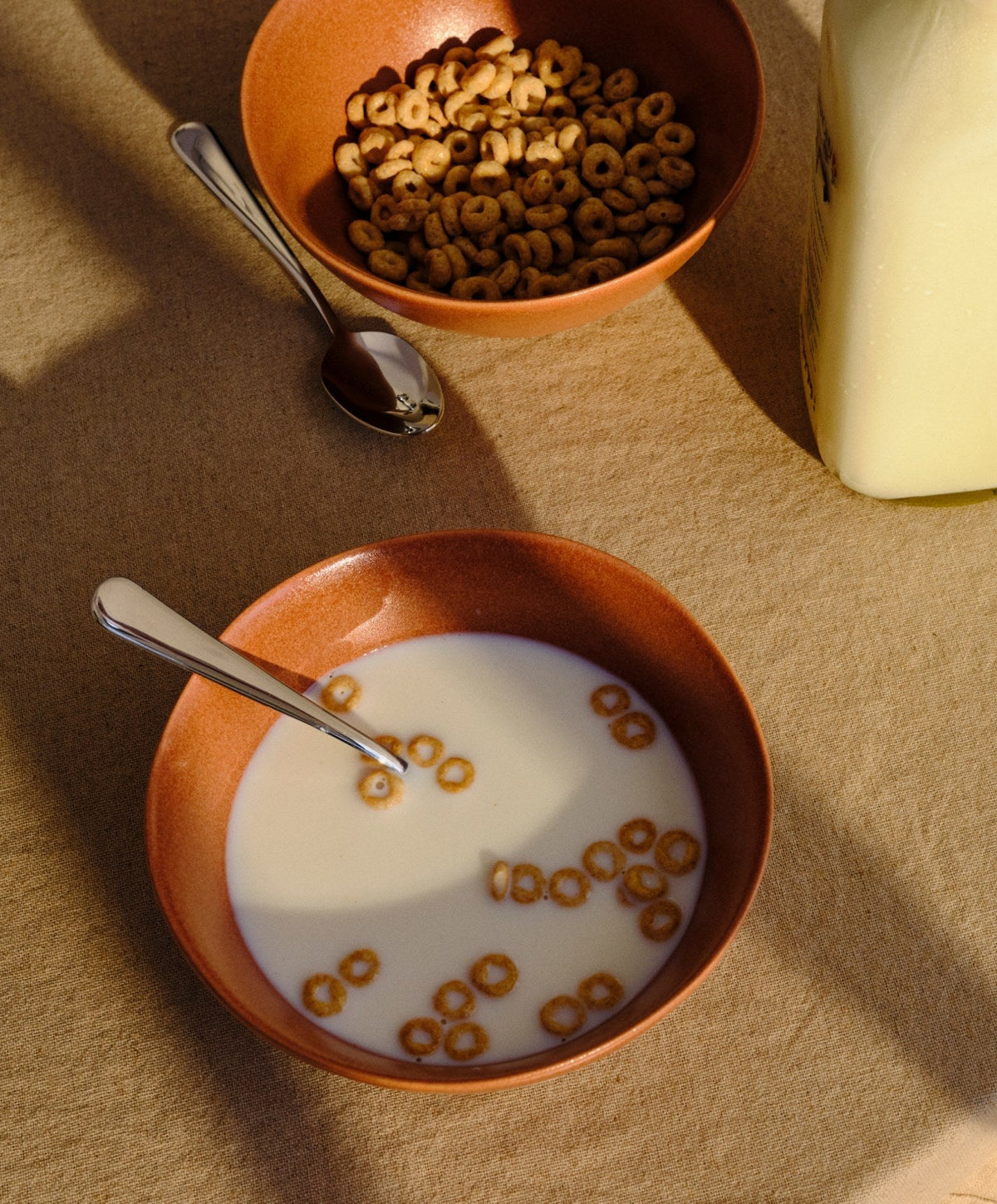 Breakfast Bowls by Fable Home, shown in Canyon Clay.