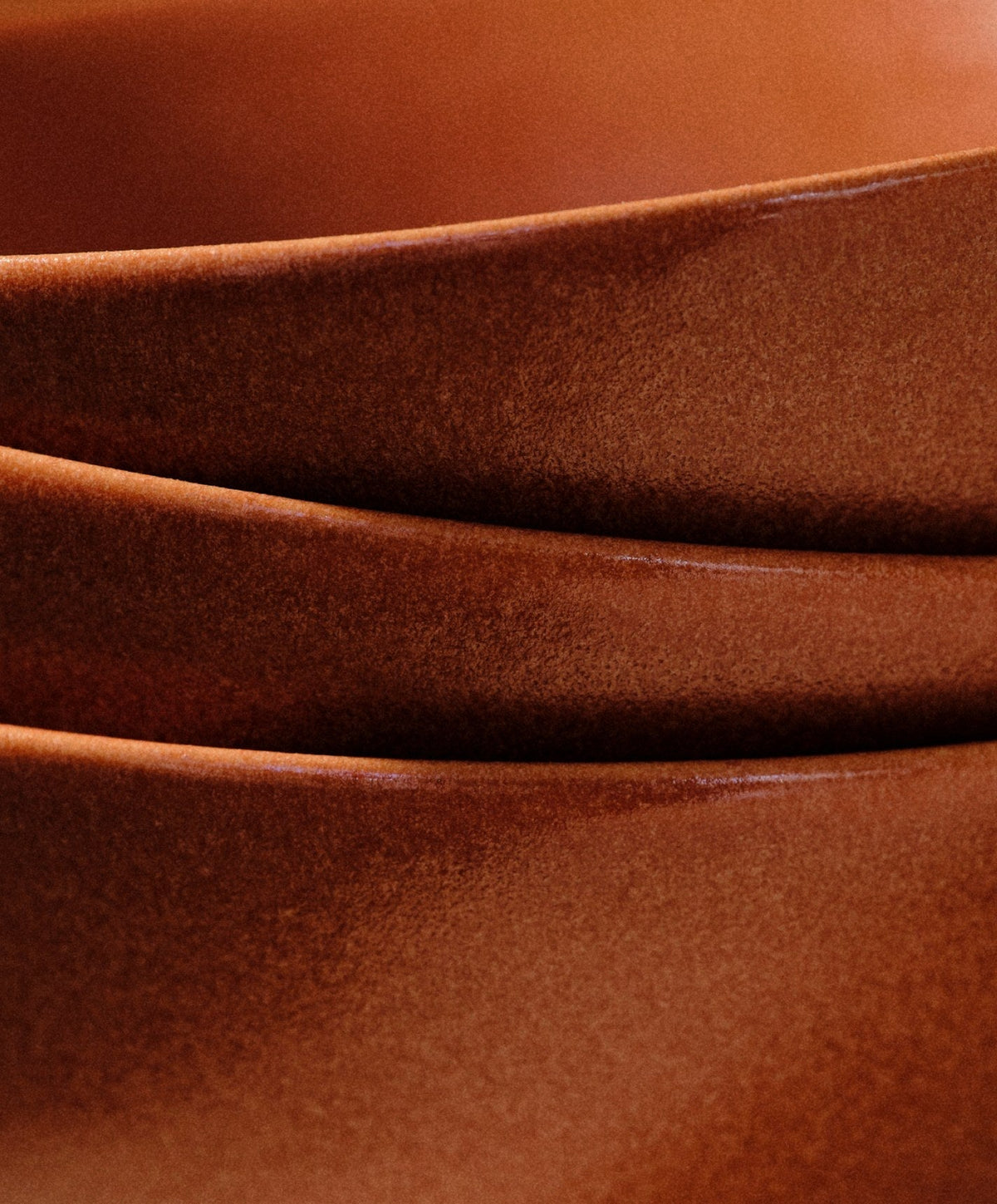 Breakfast Bowls by Fable Home, shown in Canyon Clay.