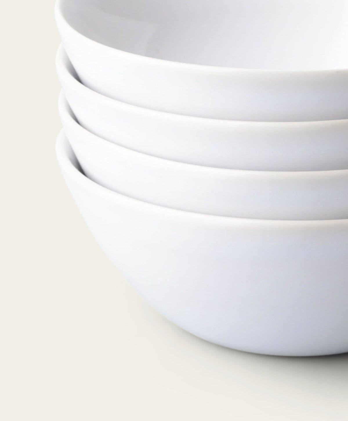 Breakfast Bowls by Fable Home, shown in Pearl White.