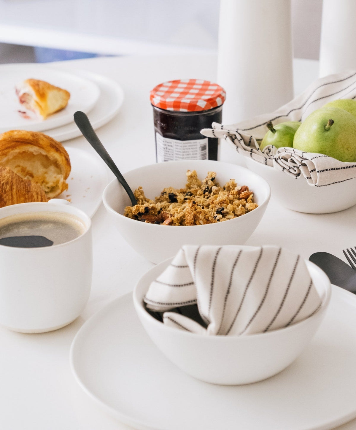 Breakfast Bowls by Fable Home, shown in Cloud White.