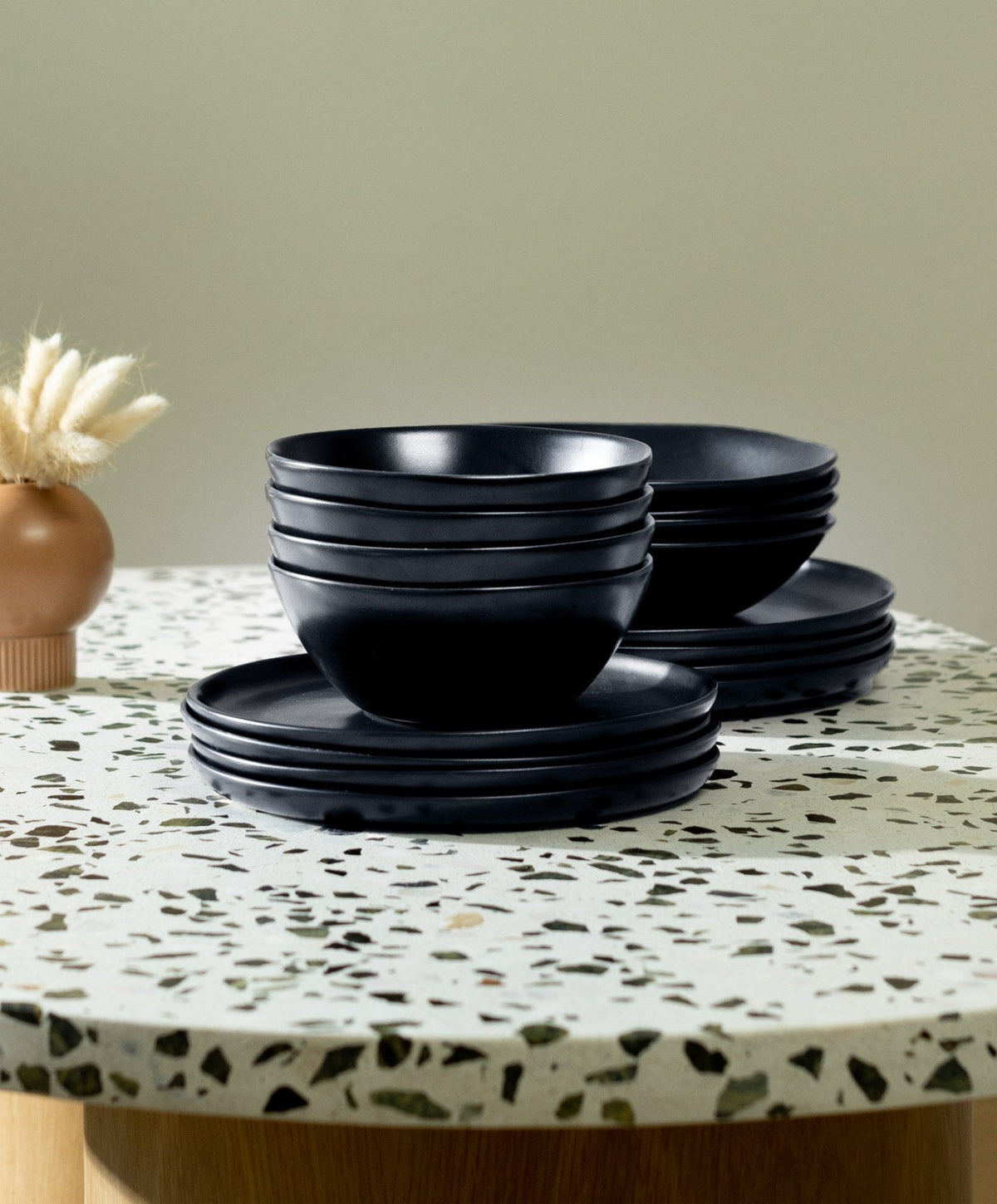 Breakfast Bowls by Fable Home, shown in Midnight Blue.
