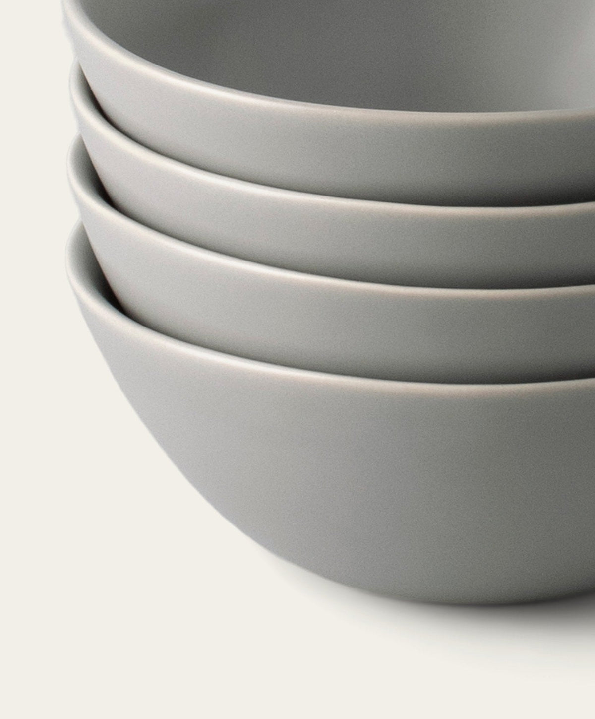 Breakfast Bowls by Fable Home, shown in Dove Gray.