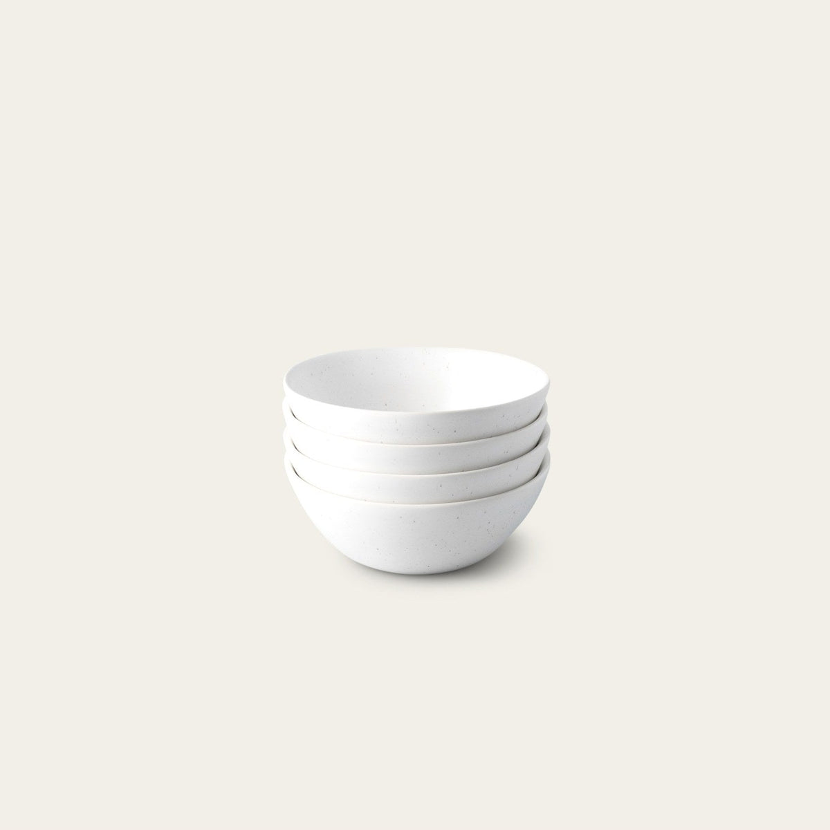 Breakfast Bowls by Fable Home, shown in Speckled White.