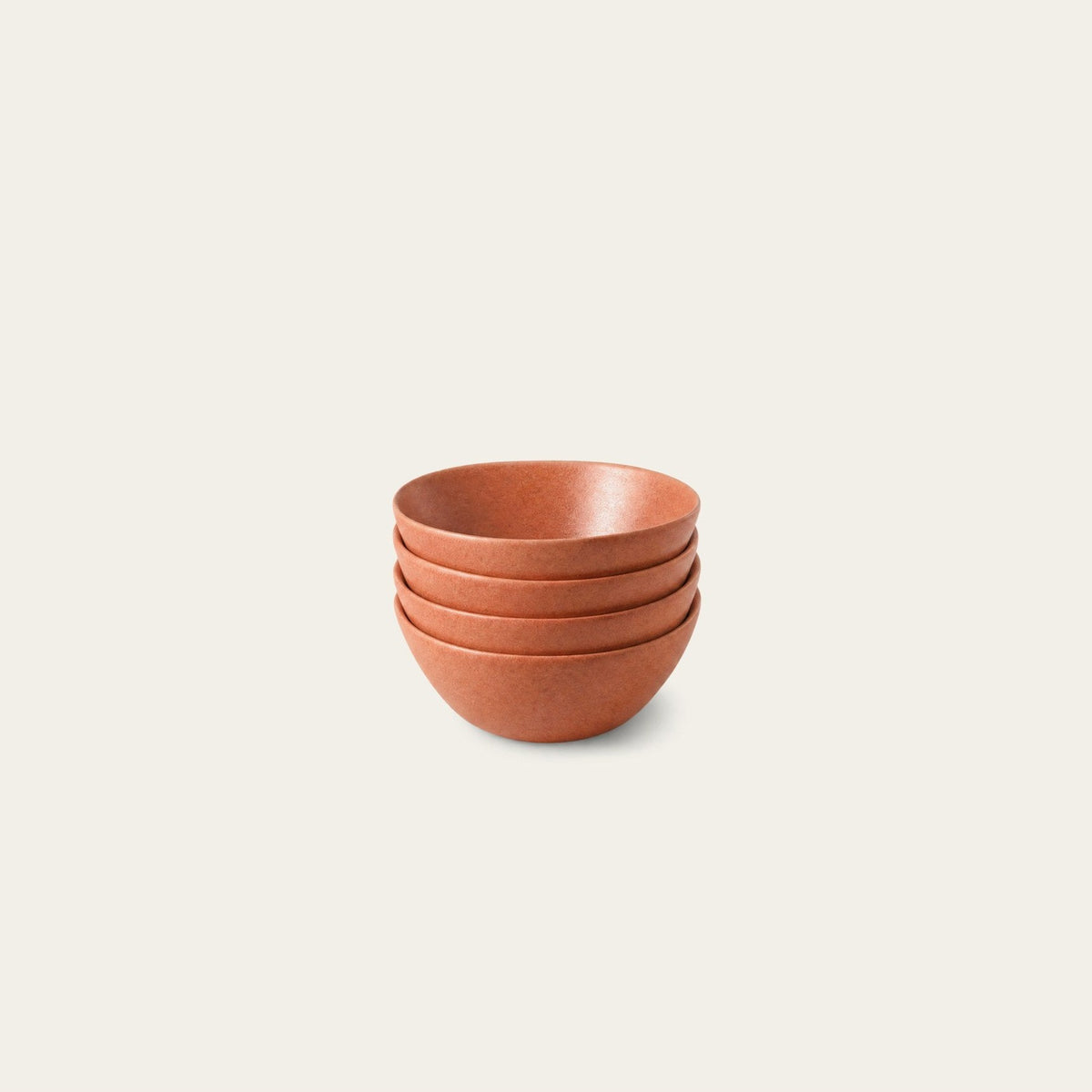Dessert Bowls by Fable Home, shown in Canyon Clay.