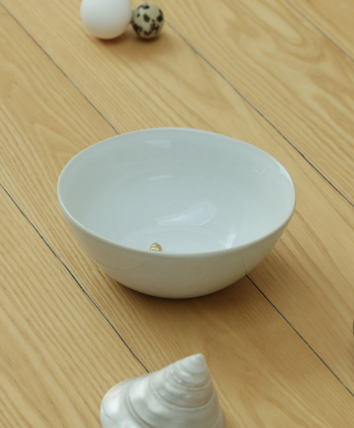 Dessert Bowls by Fable Home, shown in Pearl White.