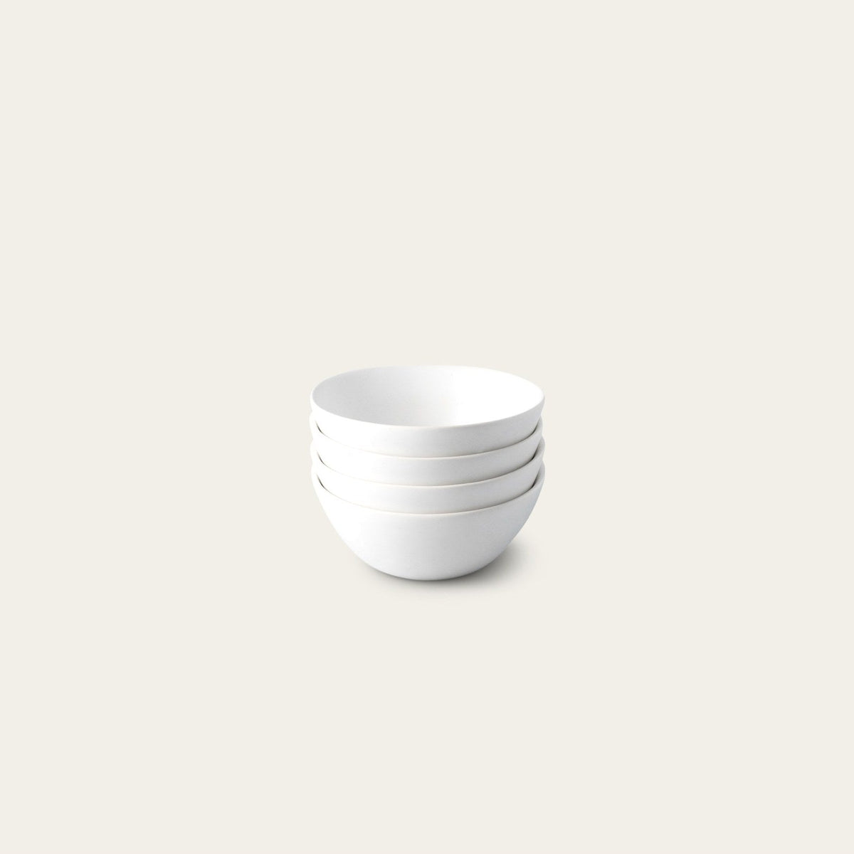 Dessert Bowls by Fable Home, shown in Cloud White.