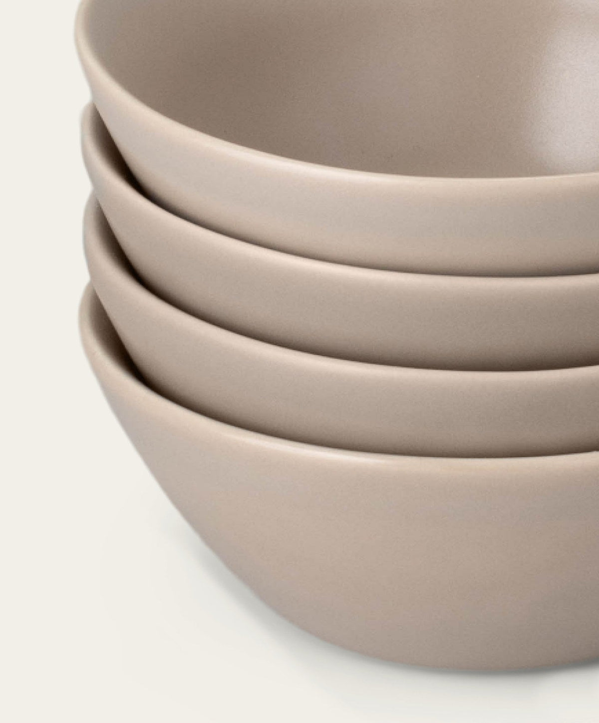 Dessert Bowls by Fable Home, shown in Desert Taupe.