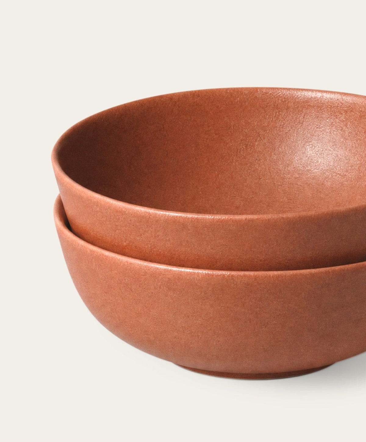 Ramen Bowls by Fable Home, shown in Canyon Clay.