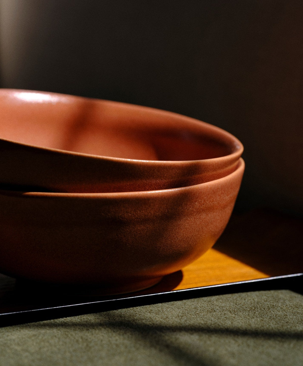 Ramen Bowls by Fable Home, shown in Canyon Clay.