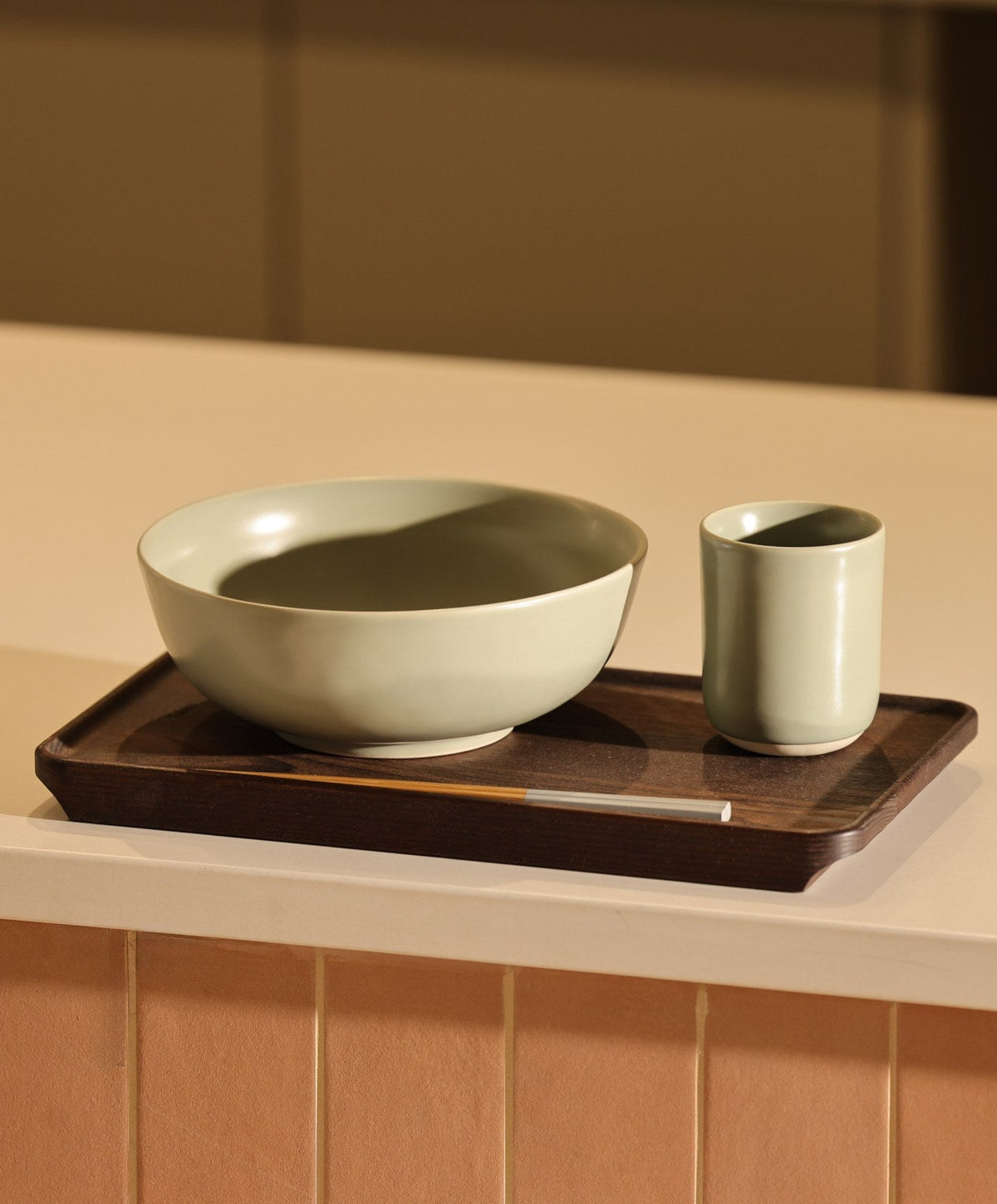 Ramen Bowls by Fable Home, shown in Beachgrass Green.