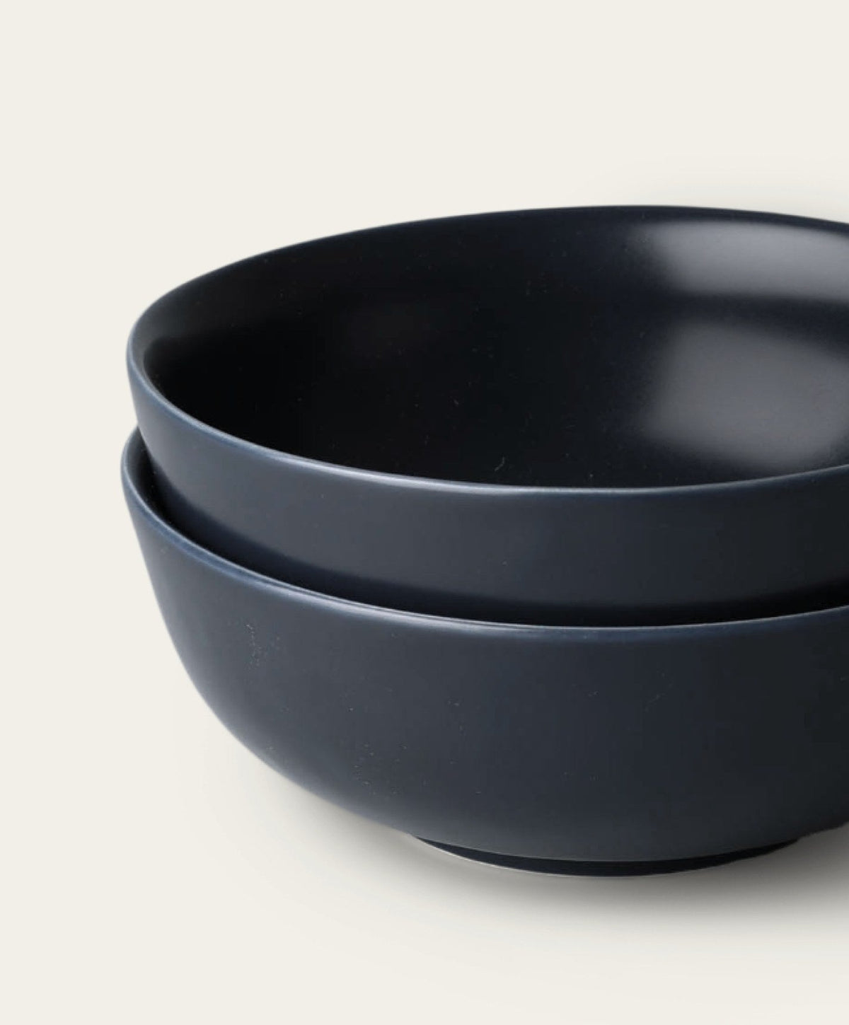 Ramen Bowls by Fable Home, shown in Midnight Blue.
