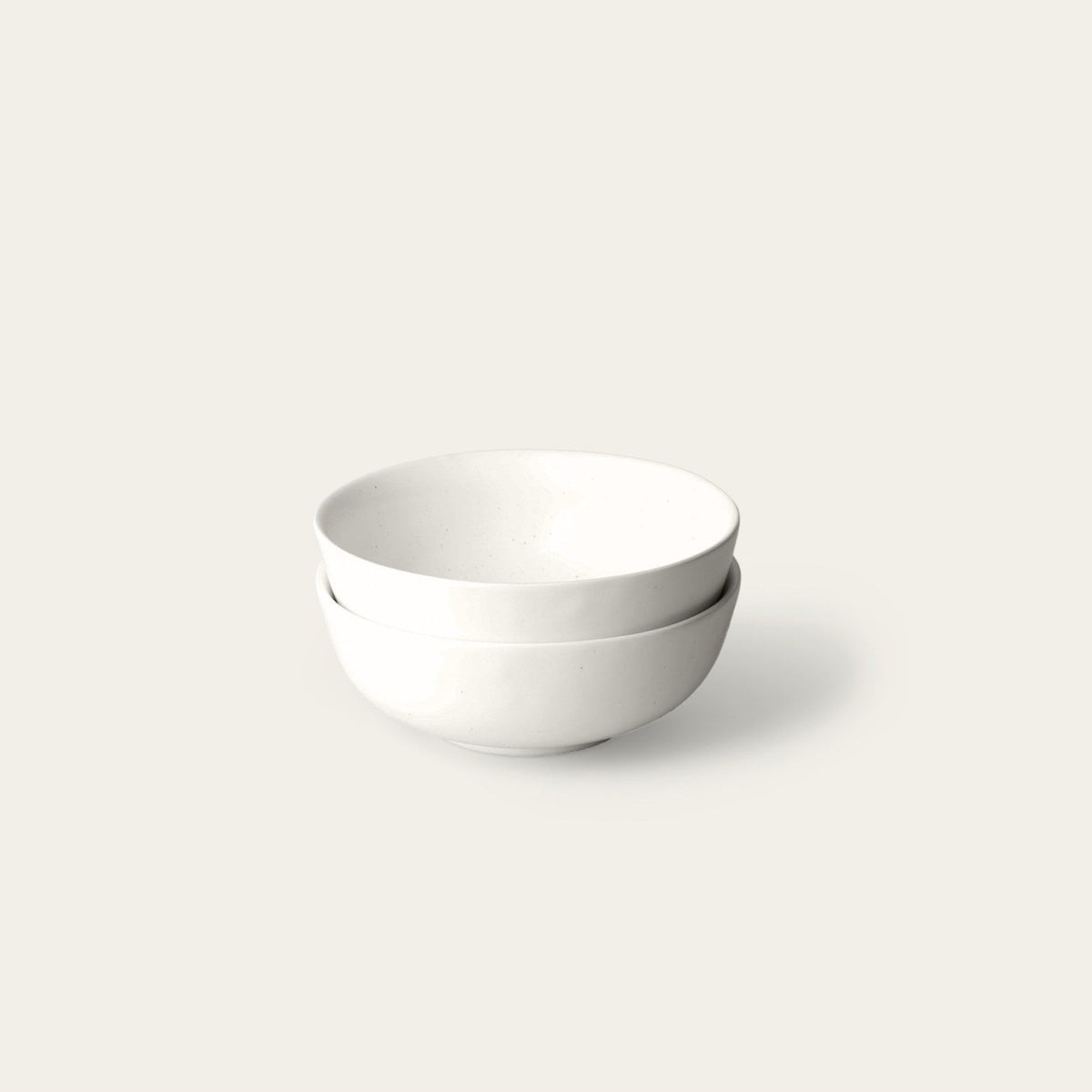 Ramen Bowls by Fable Home, shown in Speckled White.