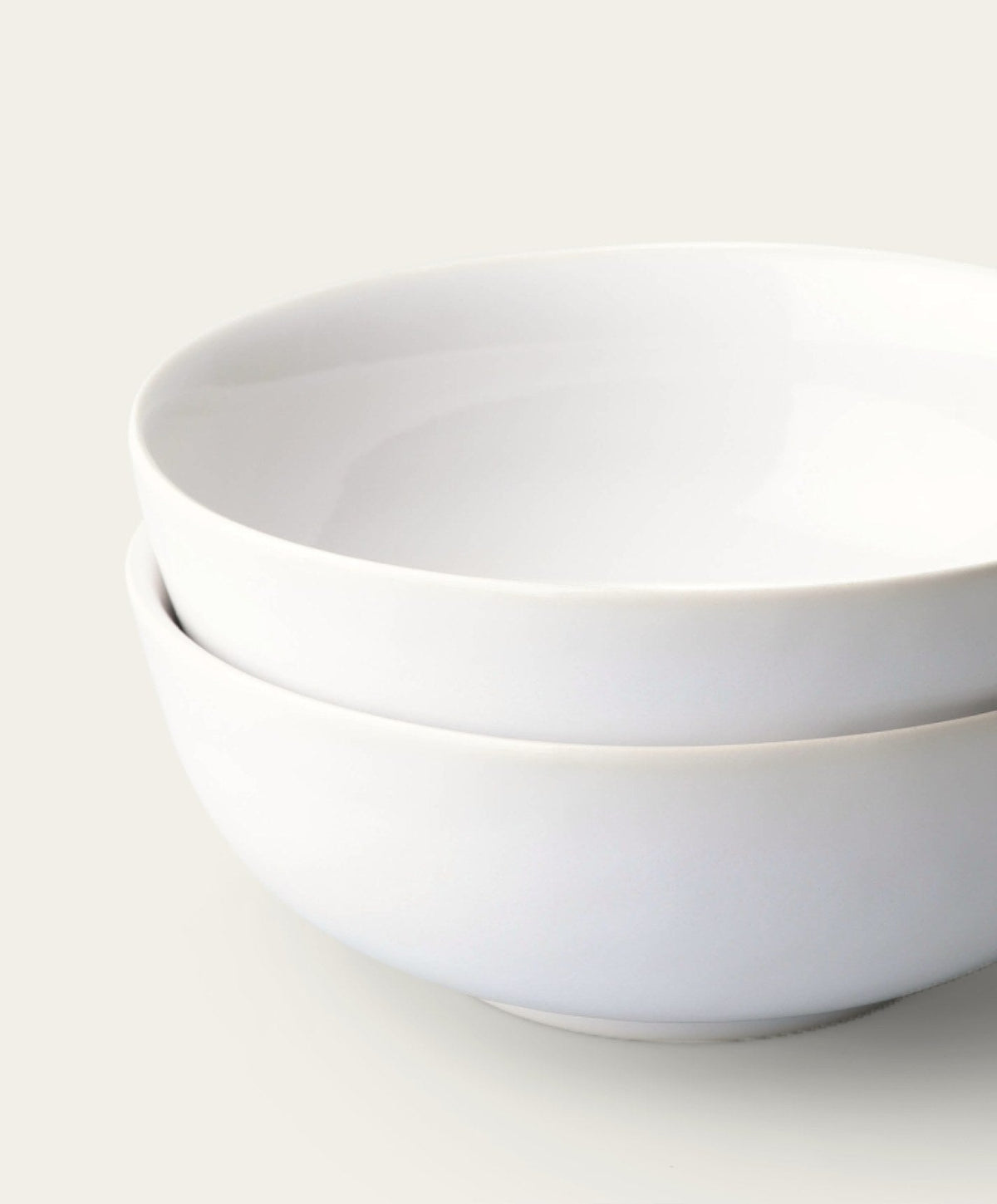 Ramen Bowls by Fable Home, shown in Pearl White.