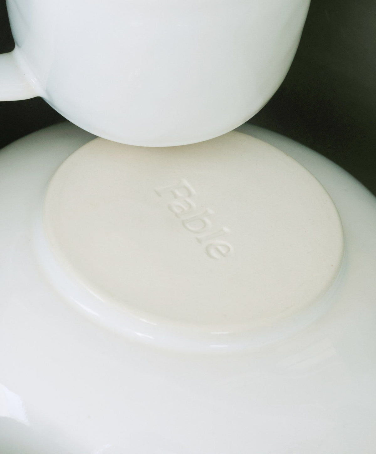 Ramen Bowls by Fable Home, shown in Pearl White.
