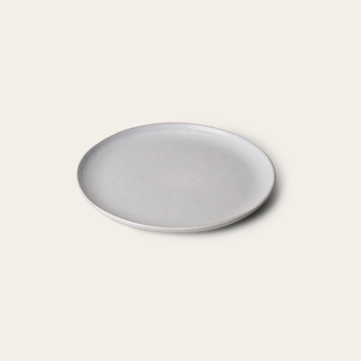 Single Lunch Plate by Fable Home, shown in Stone Blue.