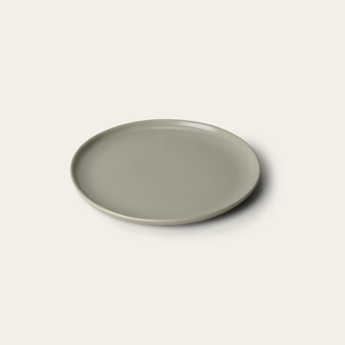 Single Lunch Plate by Fable Home, shown in Beachgrass Green.