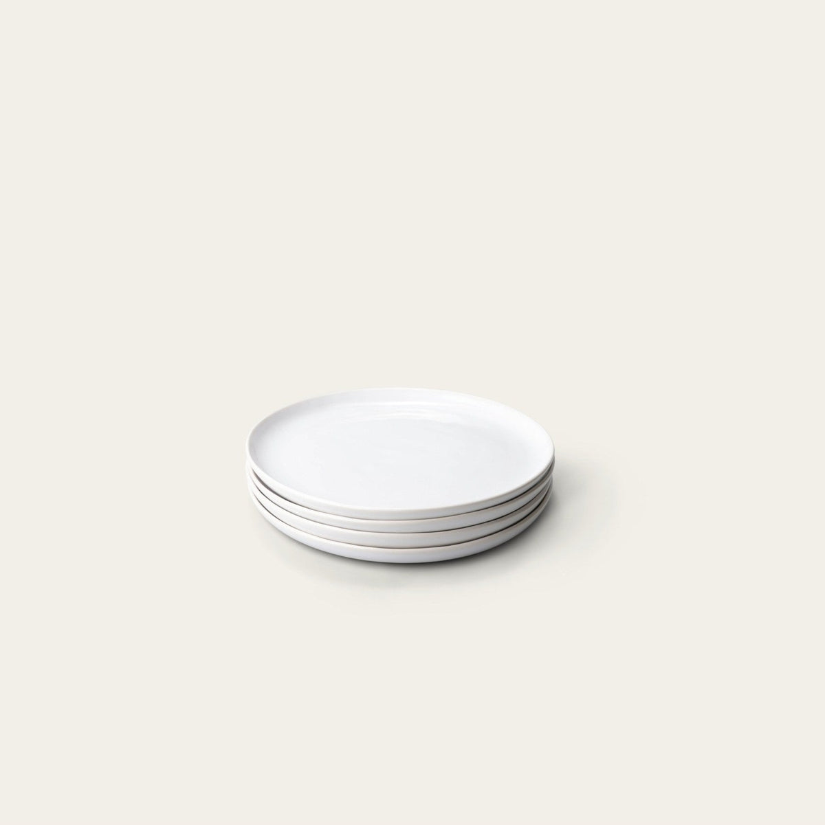 Salad Plates by Fable Home, shown in Pearl White.