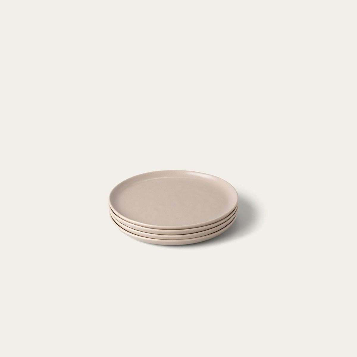 Salad Plates by Fable Home, shown in Desert Taupe.