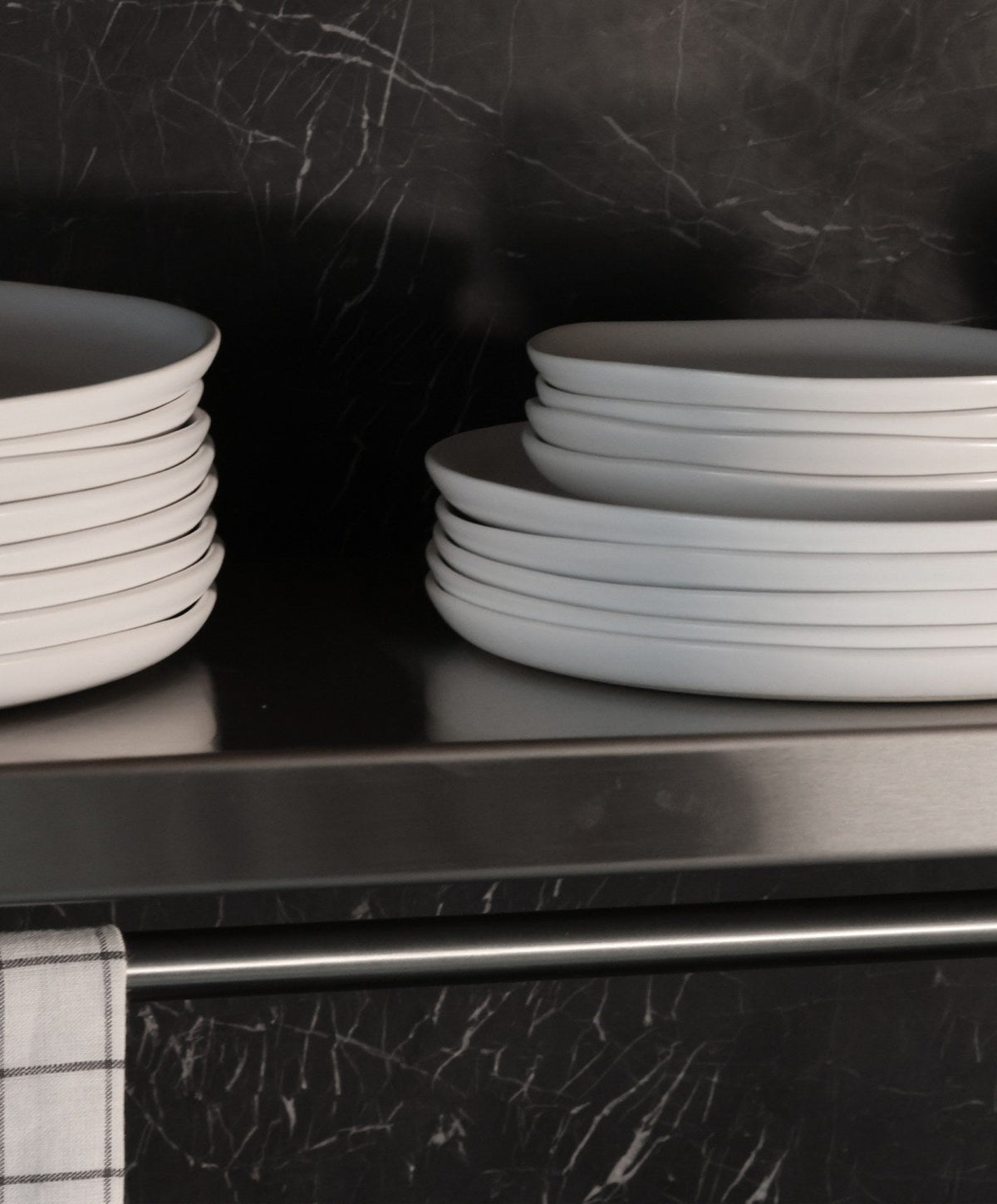 Salad Plates by Fable Home, shown in Cloud White.