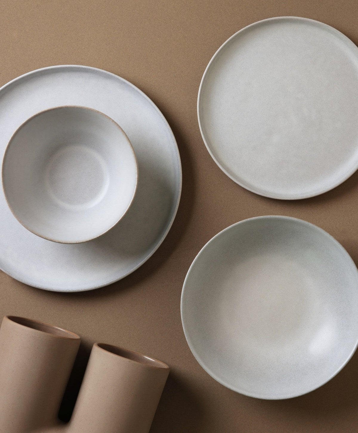 Pasta Bowls by Fable Home, shown in Stone Blue.