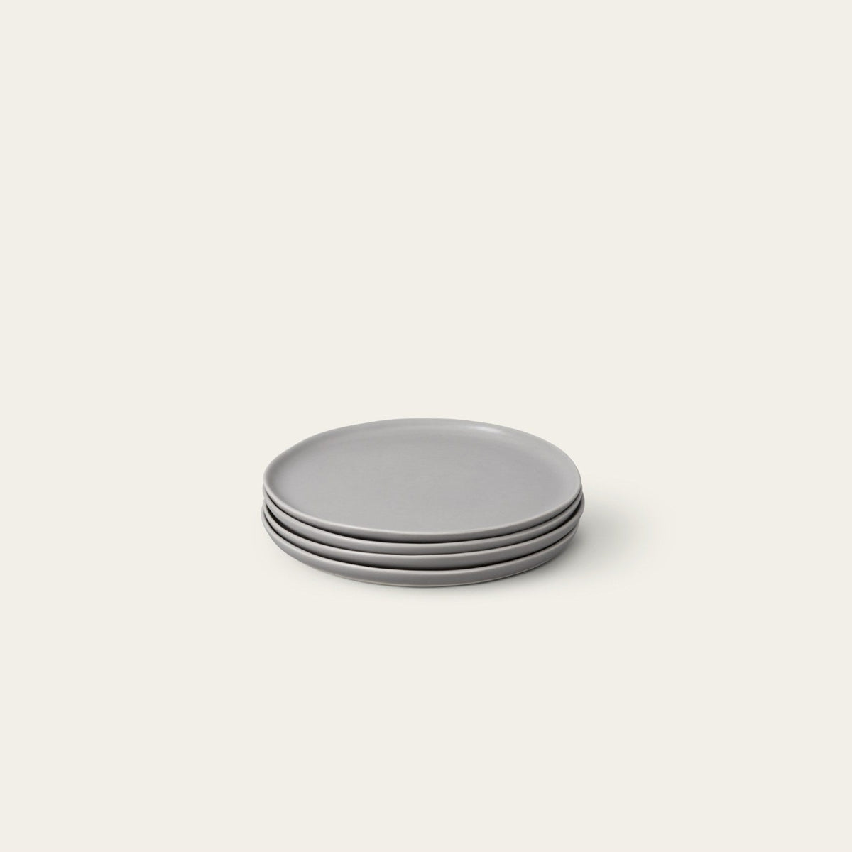 Salad Plates by Fable Home, shown in Dove Gray.