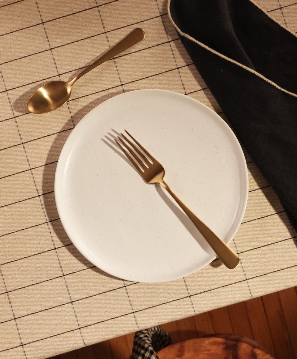 Salad Plates by Fable Home, shown in Speckled White.