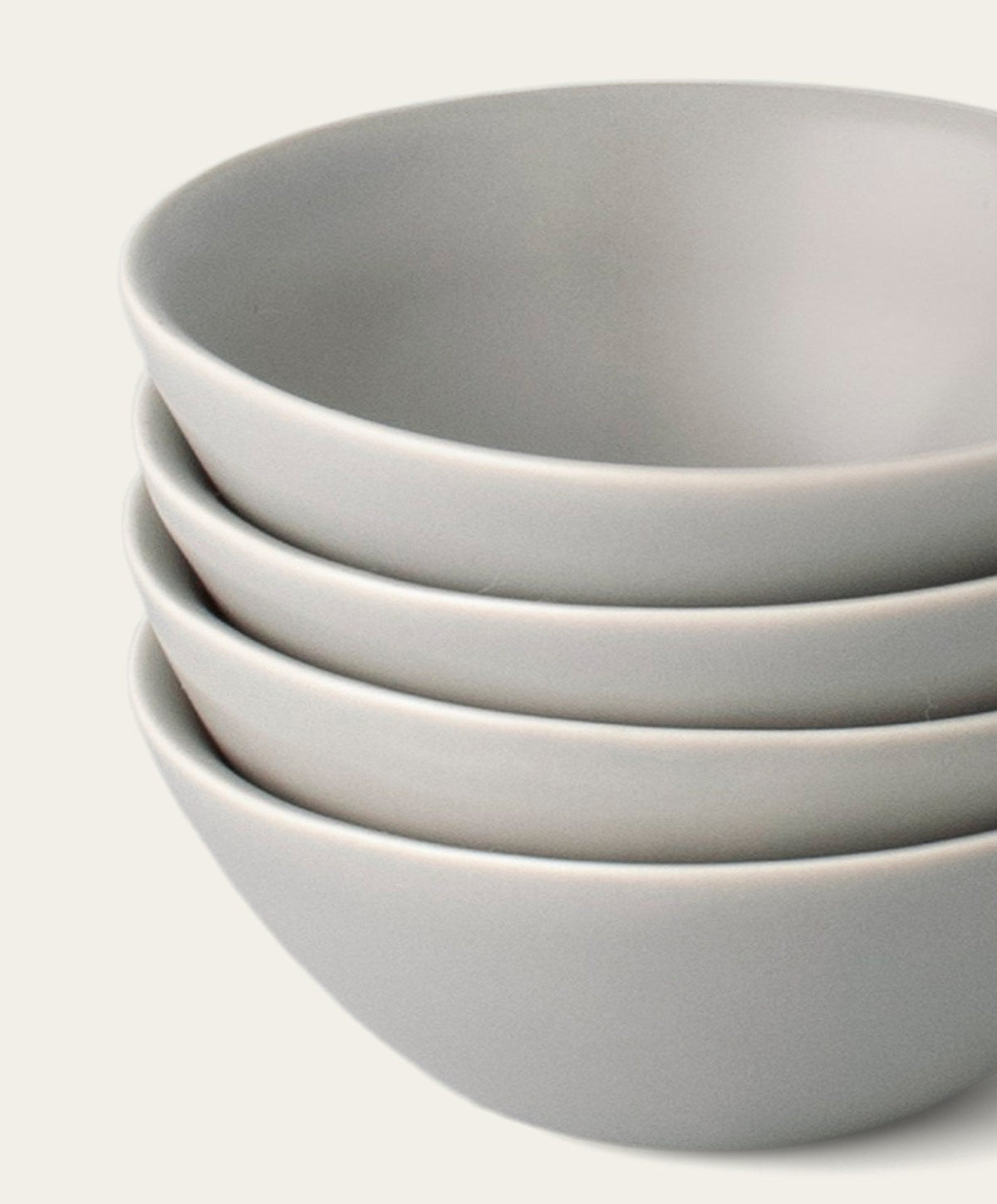 Little Bowls by Fable Home, shown in Dove Gray.