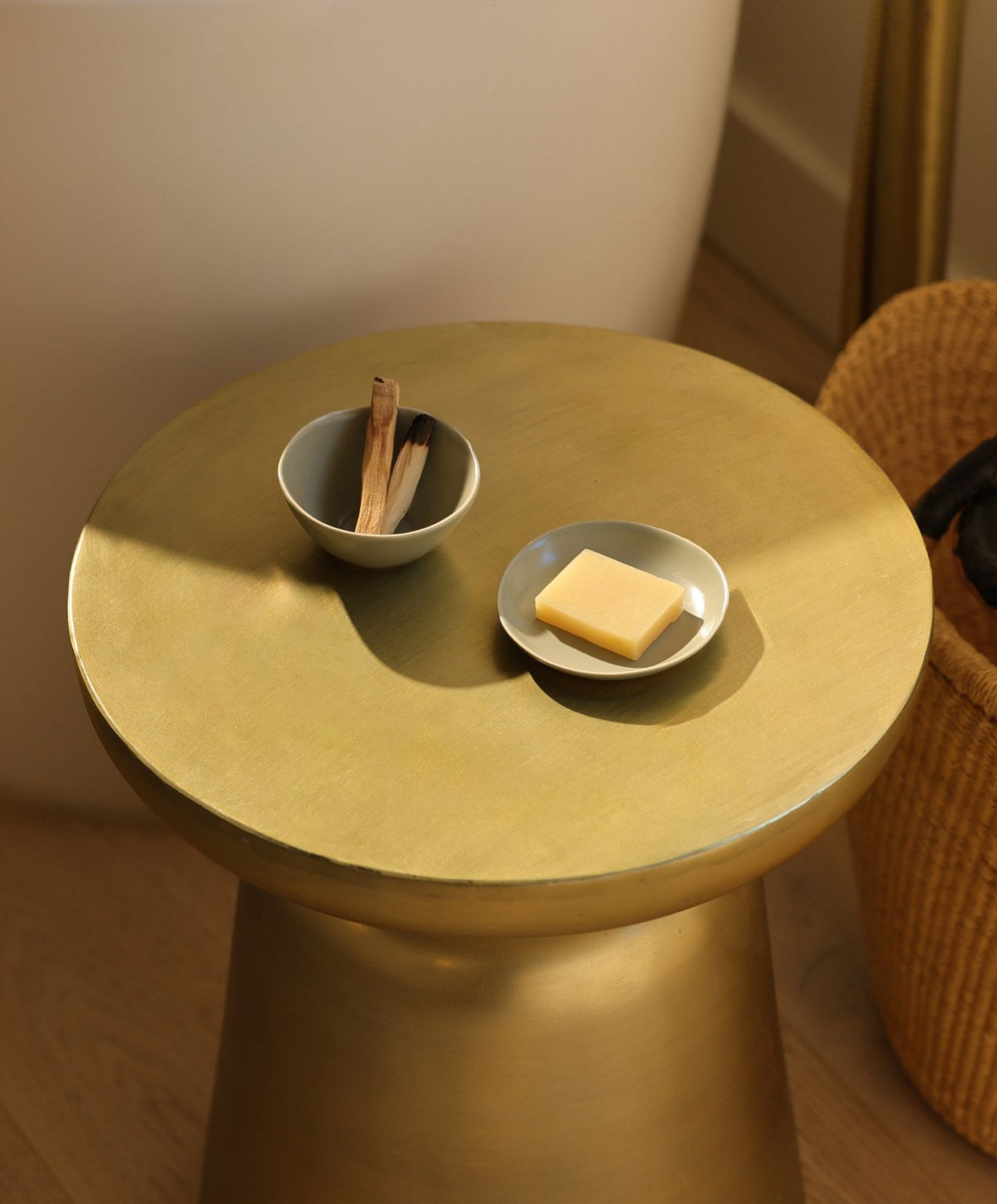Little Bowls by Fable Home, shown in Dove Gray.