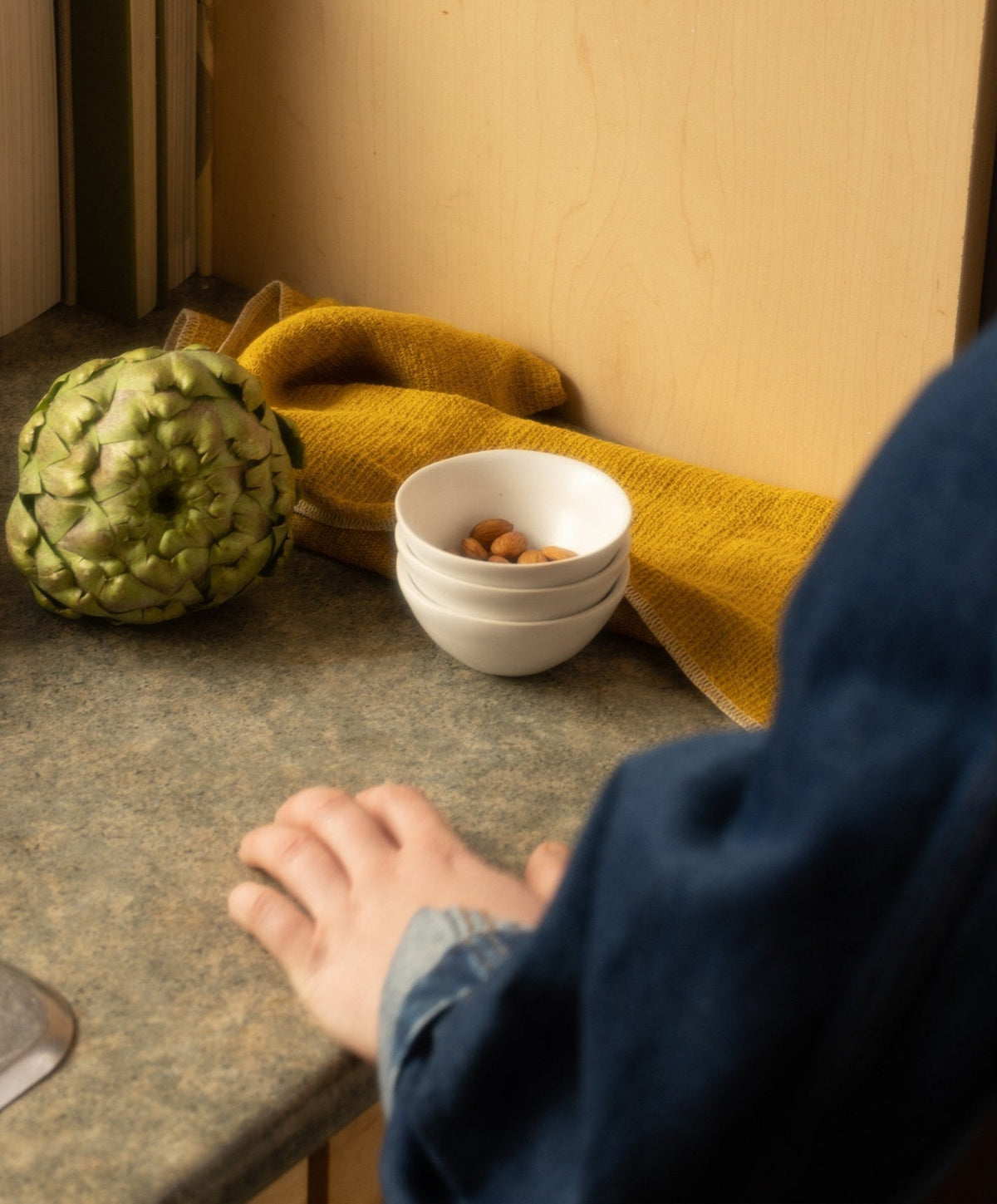 Little Bowls by Fable Home, shown in Speckled White.
