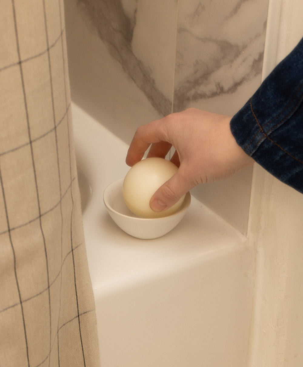 Little Bowls by Fable Home, shown in Speckled White.