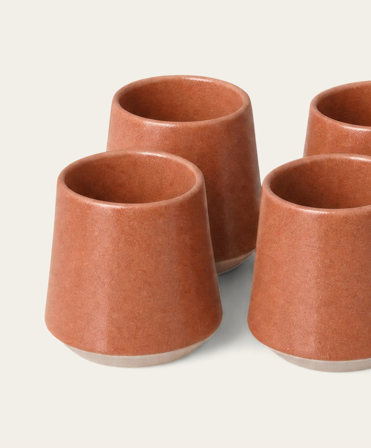 Cups by Fable Home, shown in Canyon Clay.