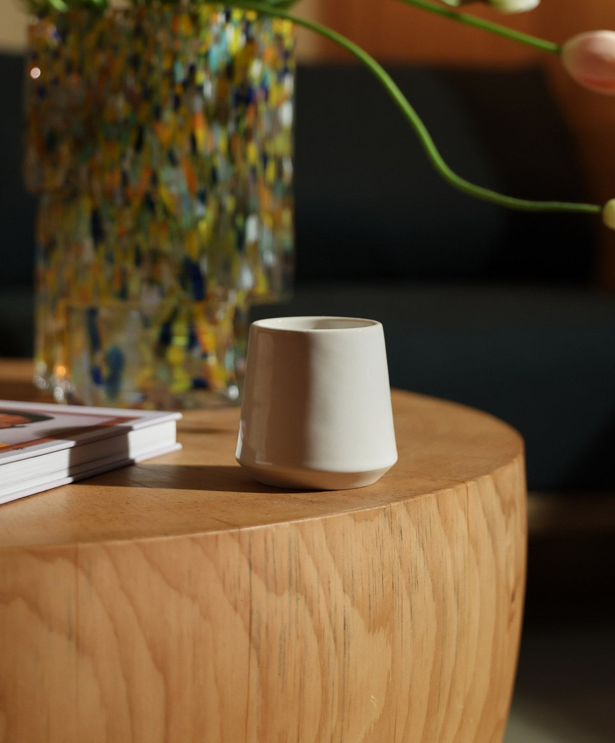Cups by Fable Home, shown in Pearl White.