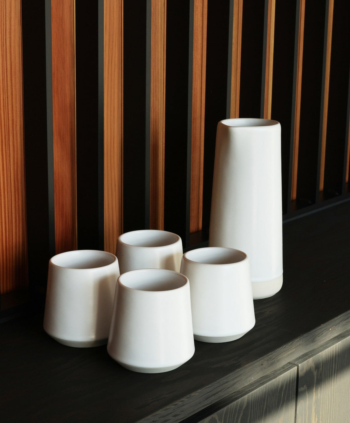 Cups by Fable Home, shown in Cloud White.