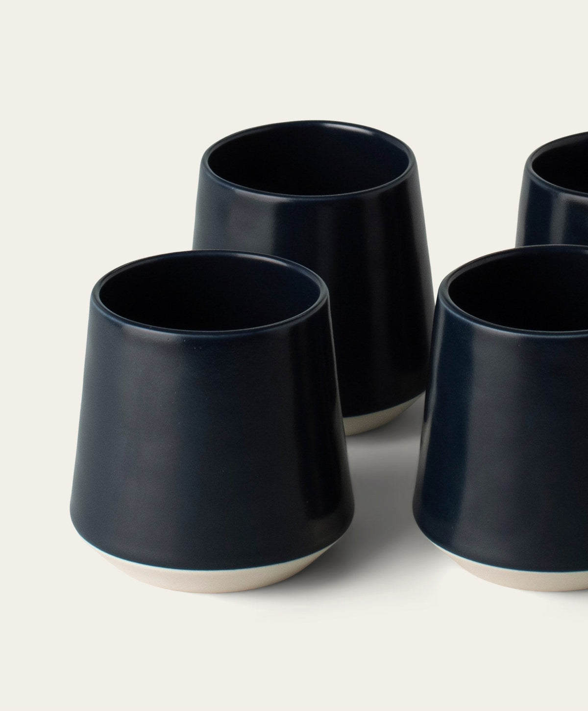 Cups by Fable Home, shown in Midnight Blue.