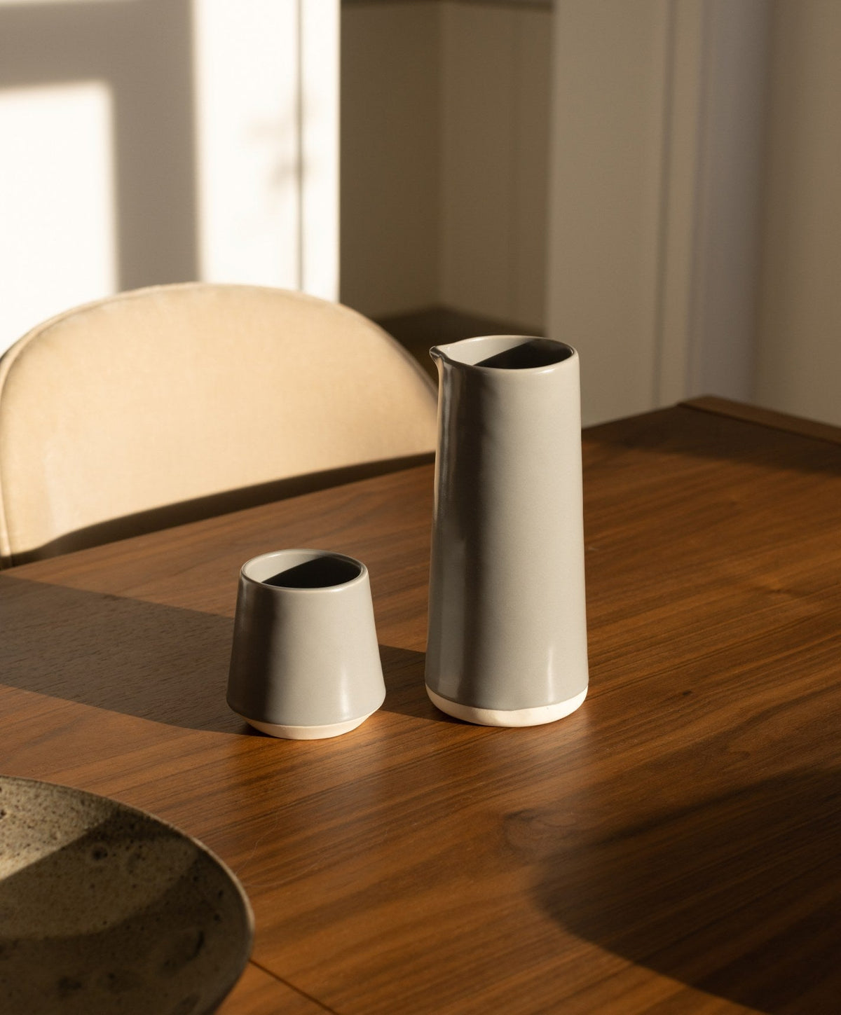Cups by Fable Home, shown in Dove Gray.