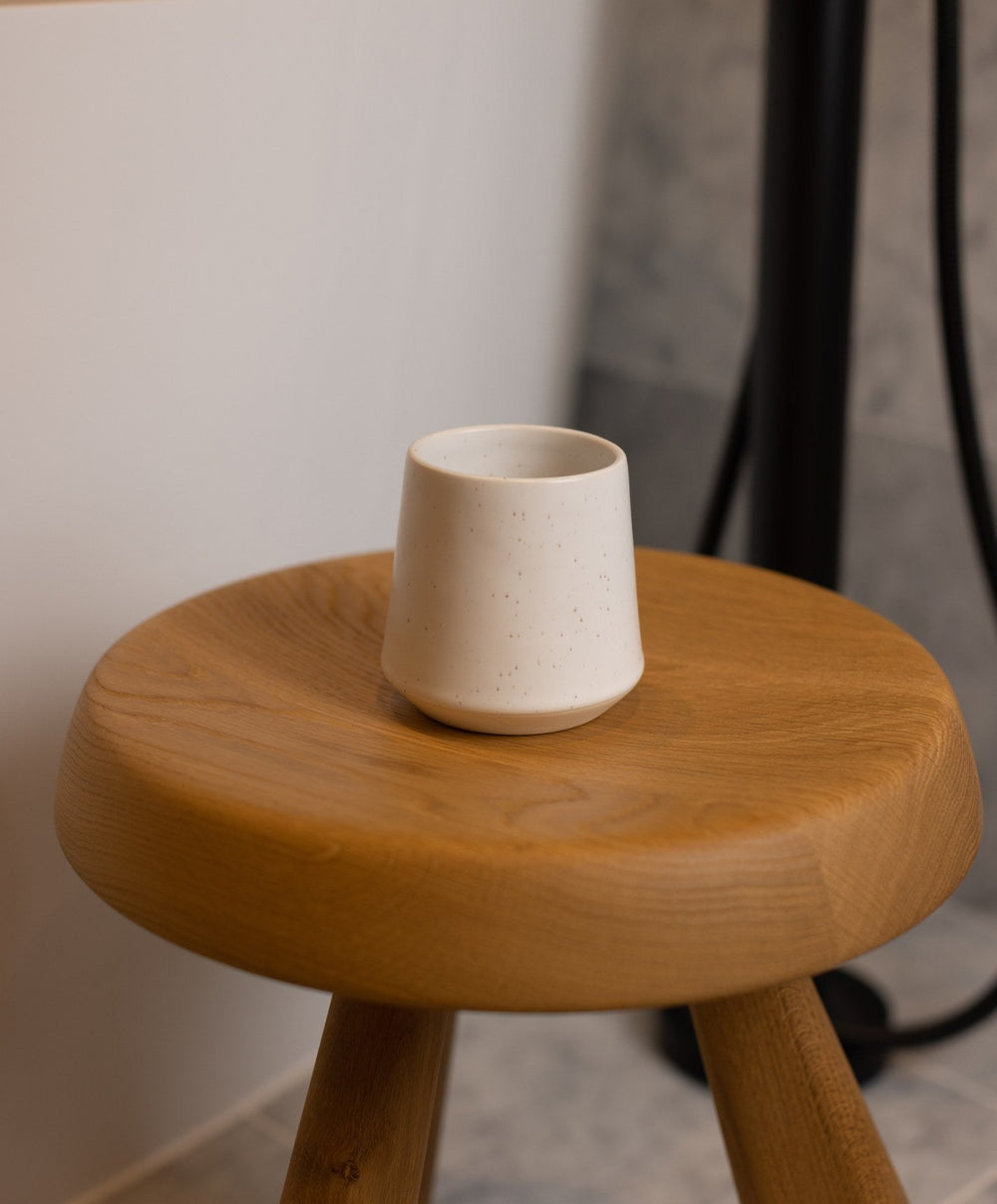 Cups by Fable Home, shown in Speckled White.