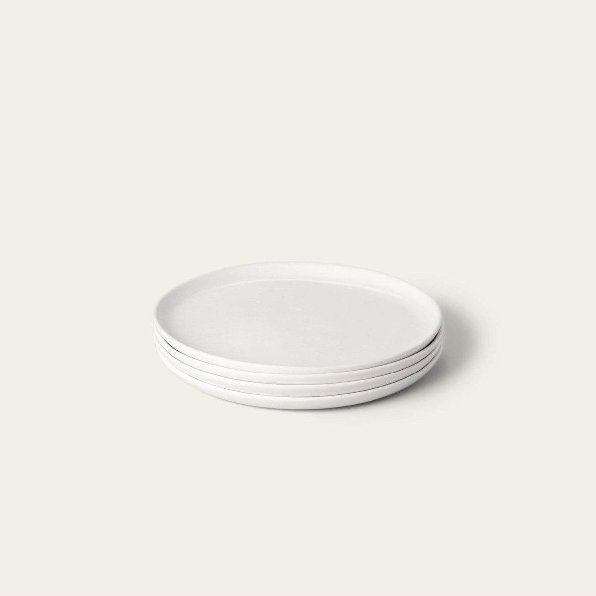 Lunch Plates by Fable Home, shown in Cloud White.