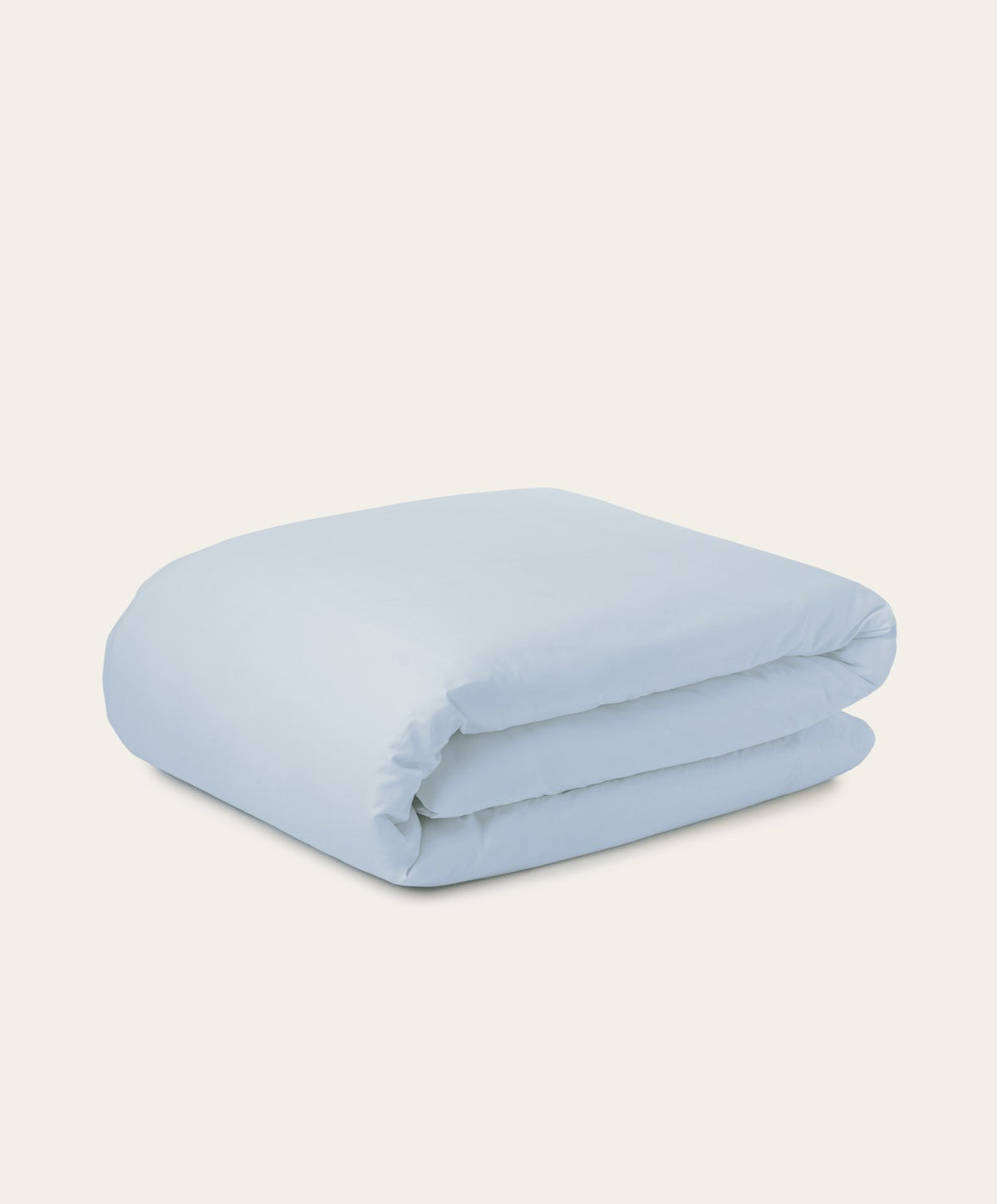 Percale Duvet Cover by Fable Home, shown in Meadow Blue.