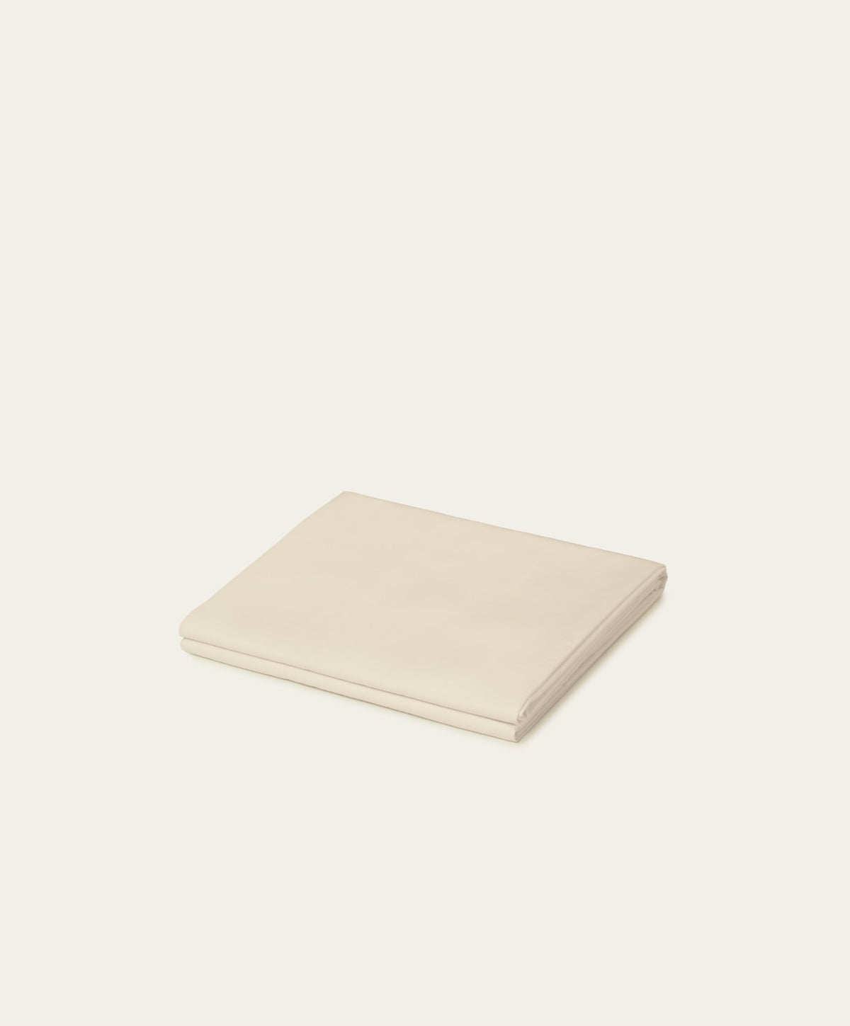Percale Flat Sheet by Fable Home, shown in Birch Sand.