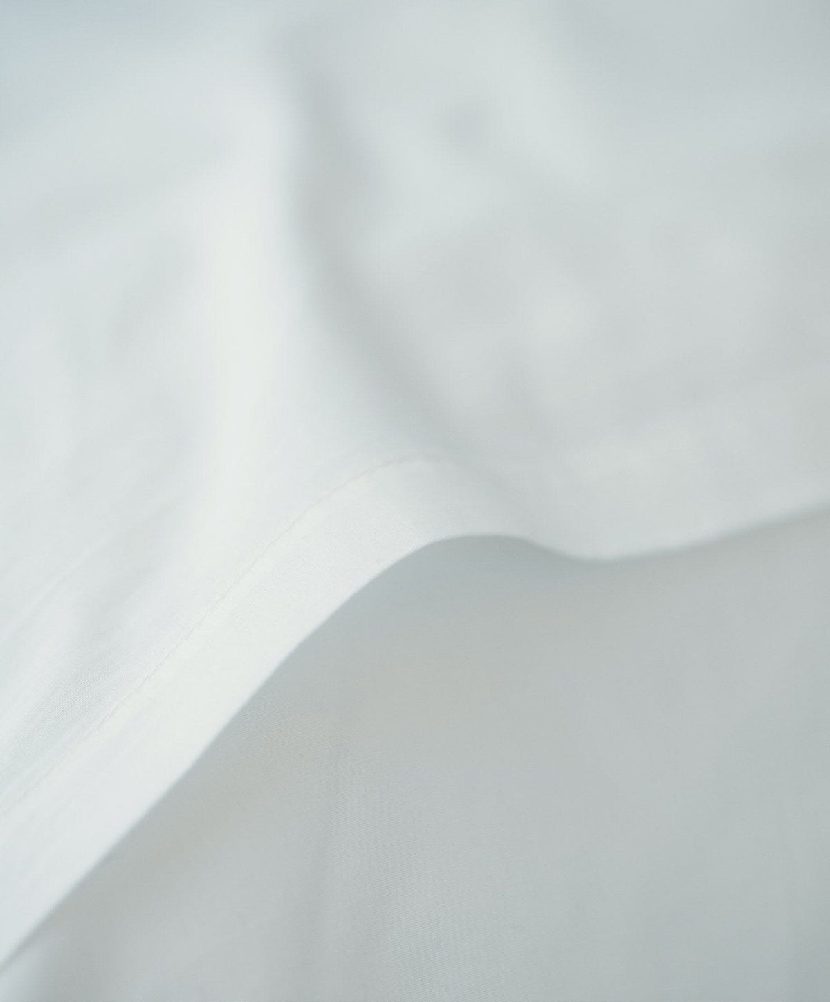 Percale Sheet Set by Fable Home, shown in Shell White.