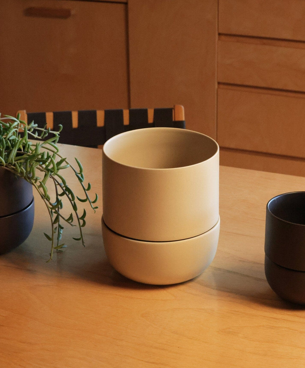 Planter Set by Fable Home, shown in Coastal Cream.