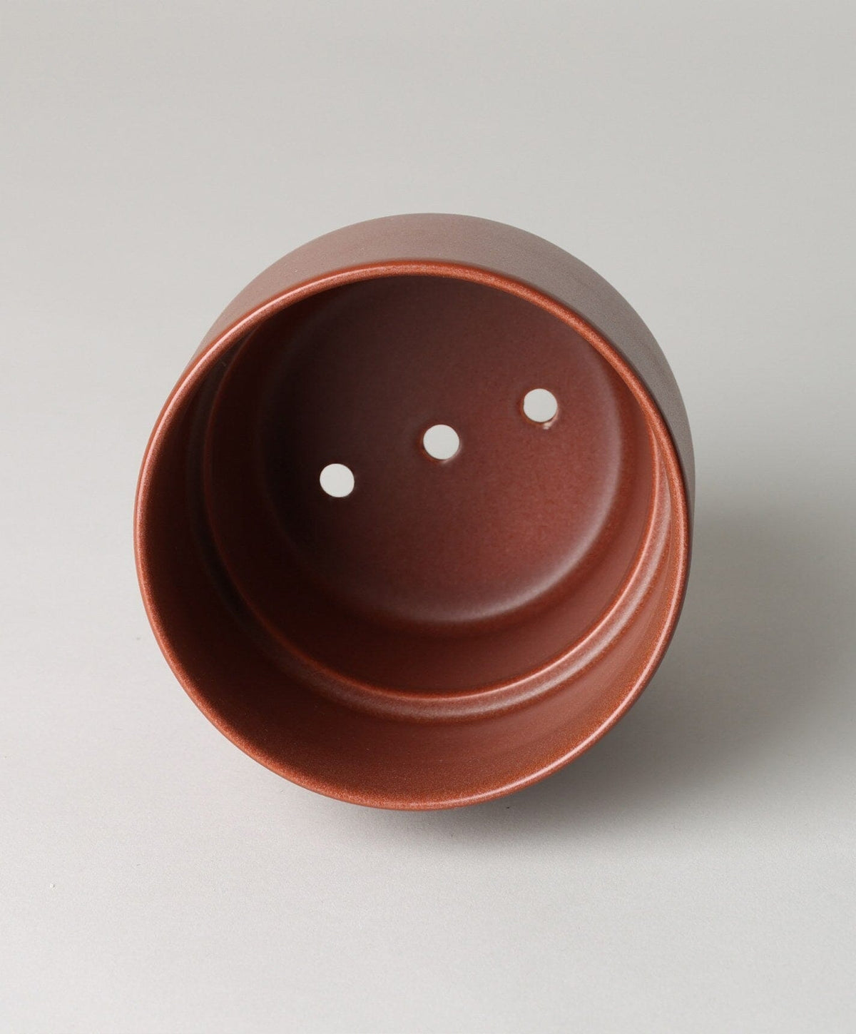 Planter Set by Fable Home, shown in Burnt Sienna.