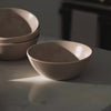 Dessert bowls dinnerware by Fable Home, shown in a stoneblue finish. – #stoneblue