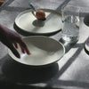 Pasta bowls dinnerware by Fable Home, shown in a blushpink finish. – #blushpink